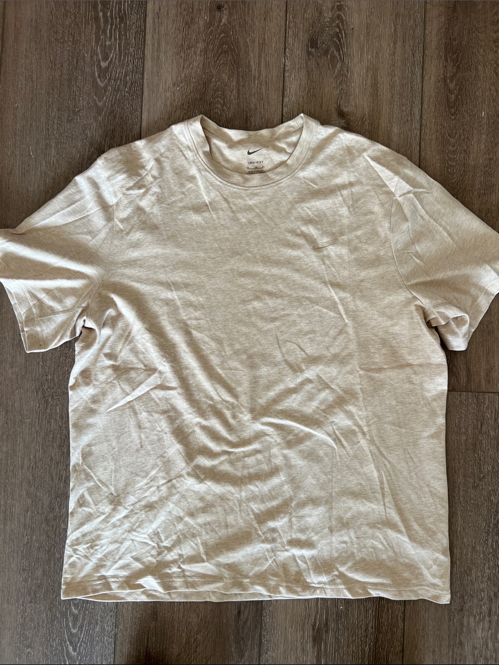 Nike Dri Fit Beige Tee